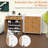 4-tier Shoe Storage Cabinet With Drawers-868544328