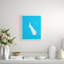 Delhi In Turquoise Giclee Print by Dana Gibson