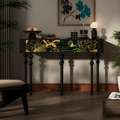 Console en bois de style moderne