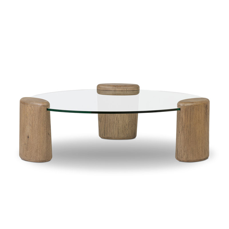 Juno Coffee Table-Drifted Oak Veneer