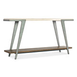 Commerce And Market 61'' Marble Top Console Table
