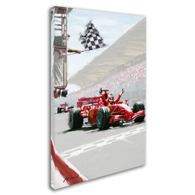 Armand 'Finish Line' Print on Canvas