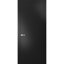 Porte noire standard Planum Flush