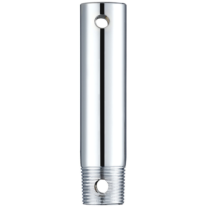 Threaded Ceiling Fan Downrod, 48" H x 1" W x 1" D, Polished Chrome