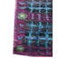Rumi Geometric Silk Charcoal/Berry Indoor Area Rug-49207395