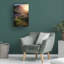 Art mural sur toile tendue - "Badlands VI" de Rick Berk pour décoration de salon, de chambre à coucher ou de bureau - 22 x 32
