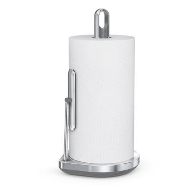 SpaceAid® 2 in 1 Gold Paper Towel Holder with Spray Bottle in The Midd