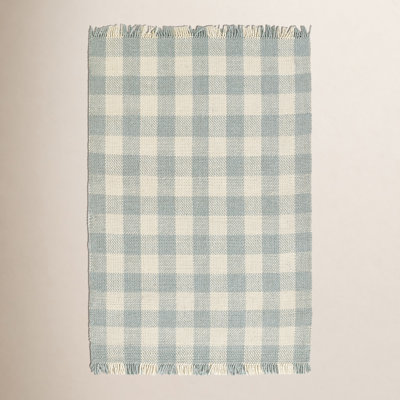 Cosette Hand-Woven Plaid Rug