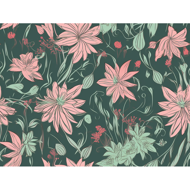 Ilynn Avgerinos Polyester Floral Comforter, King Comforter