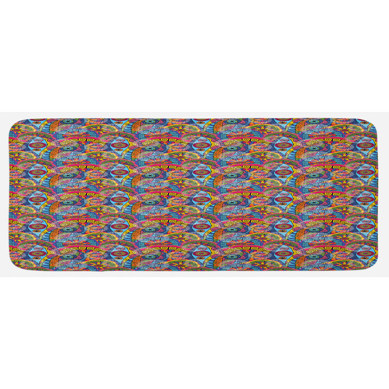 Tapis de cuisine Mandala