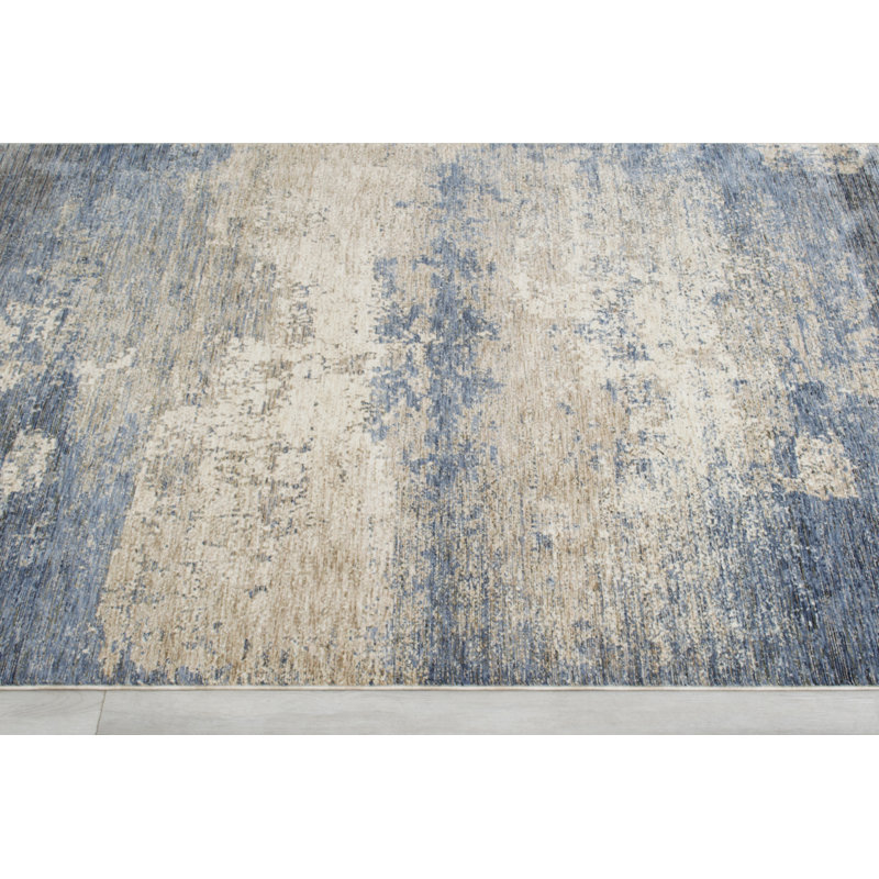 Abstract Indoor Rug, Rectangle 7'10" x 9'11"