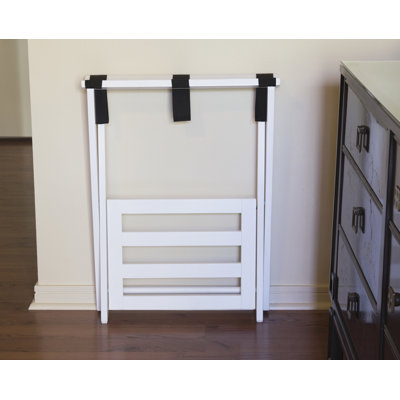 Folding Wood Luggage Rack