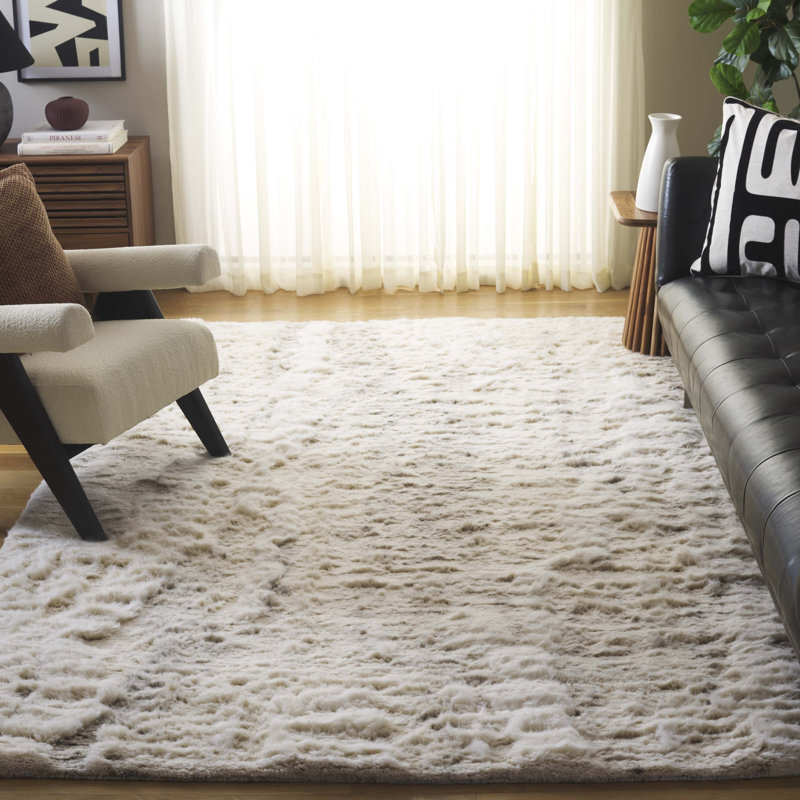 Tribeca 119 Area Rug In Grey / Beige, Rectangle 10' x 14'