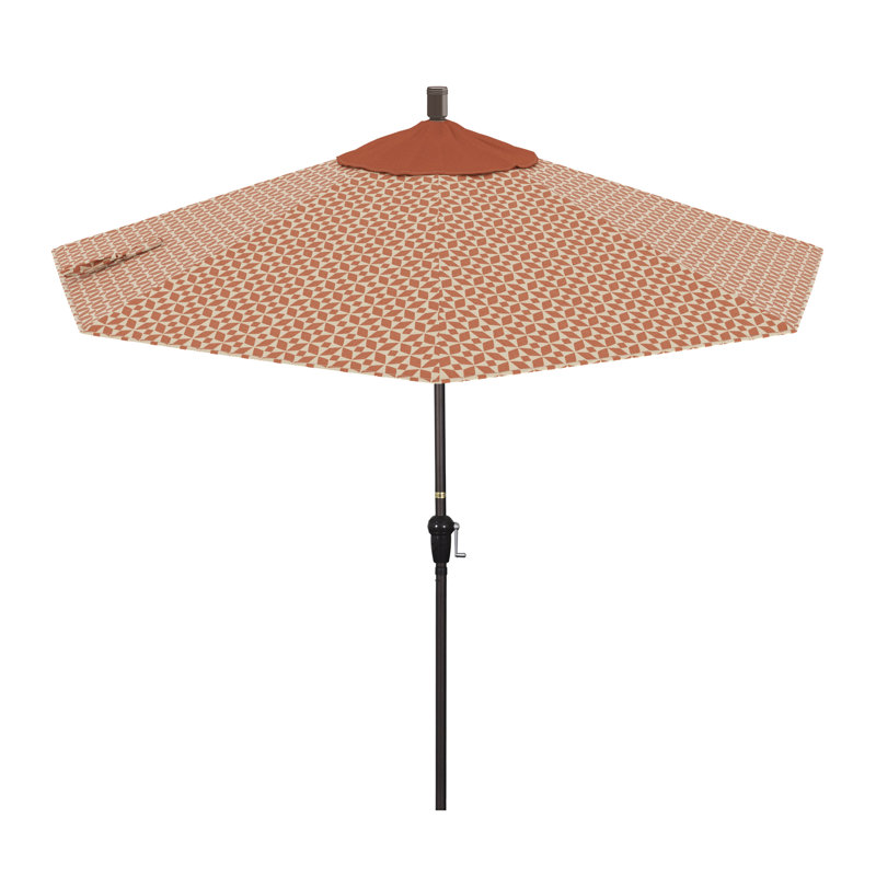 Parasol de marché 9 pi Tayyibah, Marquee pêche - Pacifica Premium