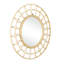 Miroir mural en bambou