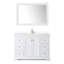 Ensemble de meuble-lavabo simple 48 po avec miroir Avery-97811804-97811801