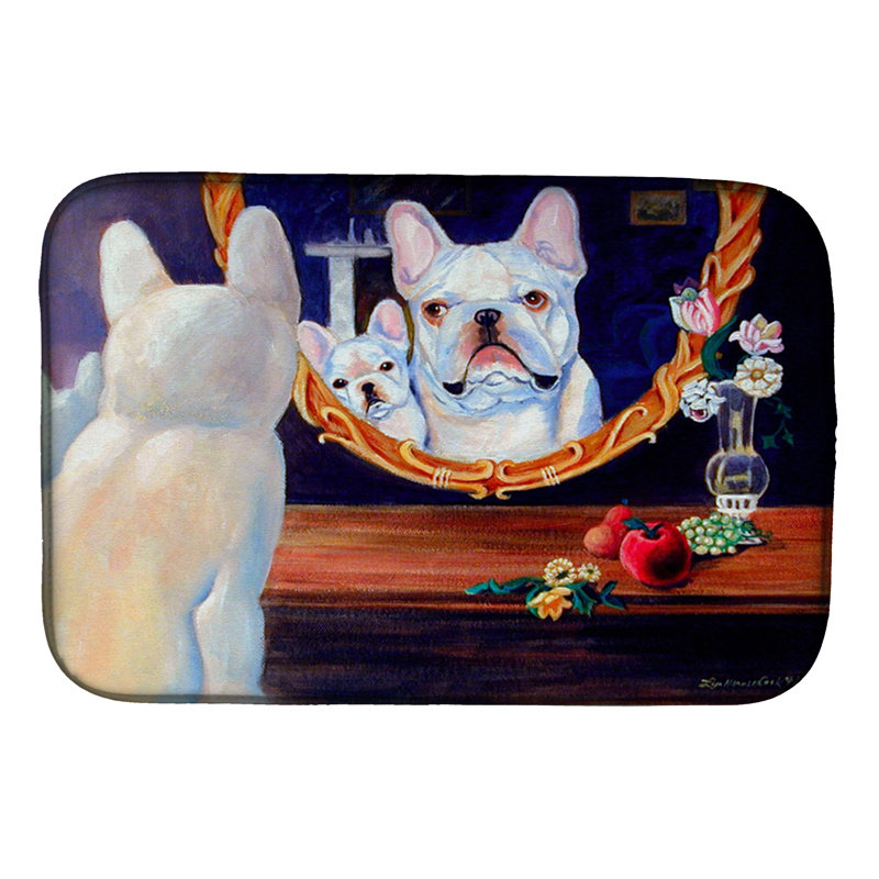 Tapis de séchage french bouledogue