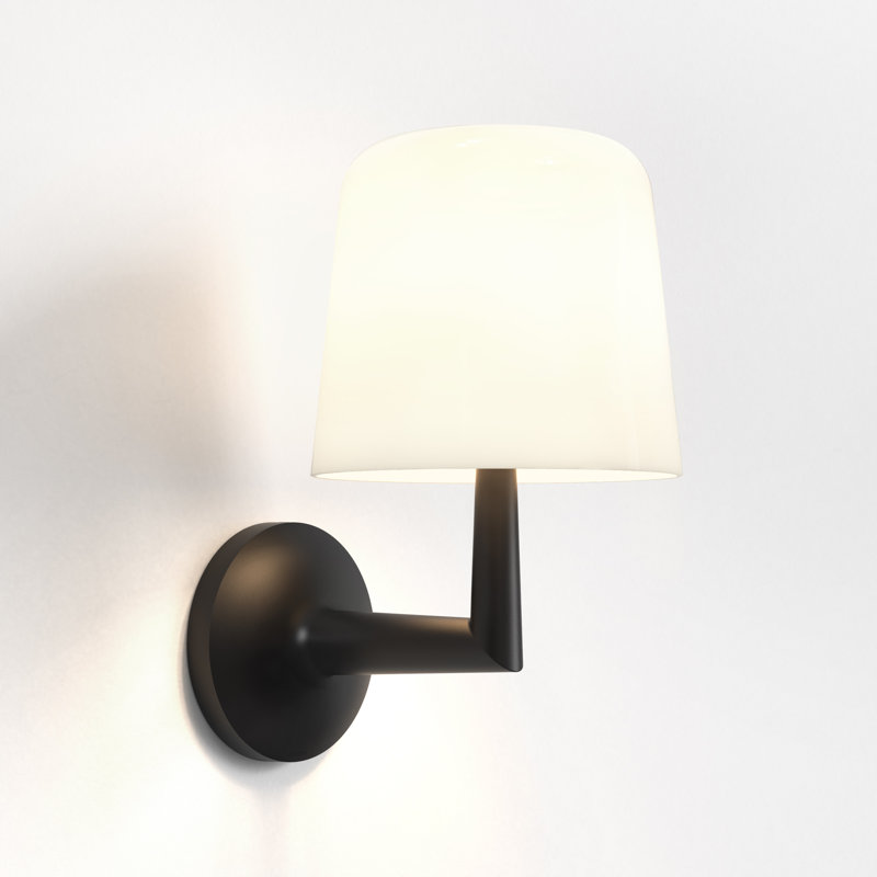 Ella 2 - Light Armed Sconce, Matt Black