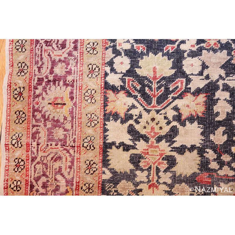 Petit tapis Sivas turc noir anthracite