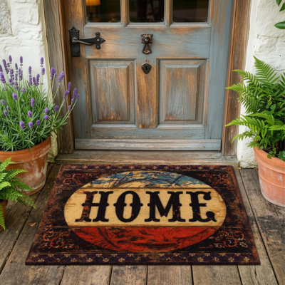 Tapis d'entrée antidérapant Coir