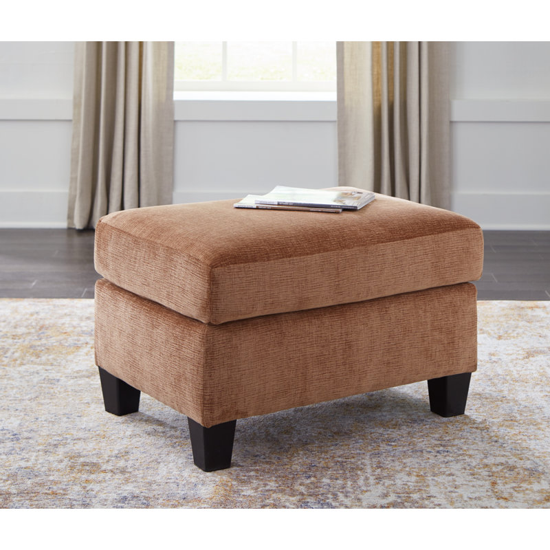 Repose-pieds Finnlaidh, Polyester à 100 % de couleur brune