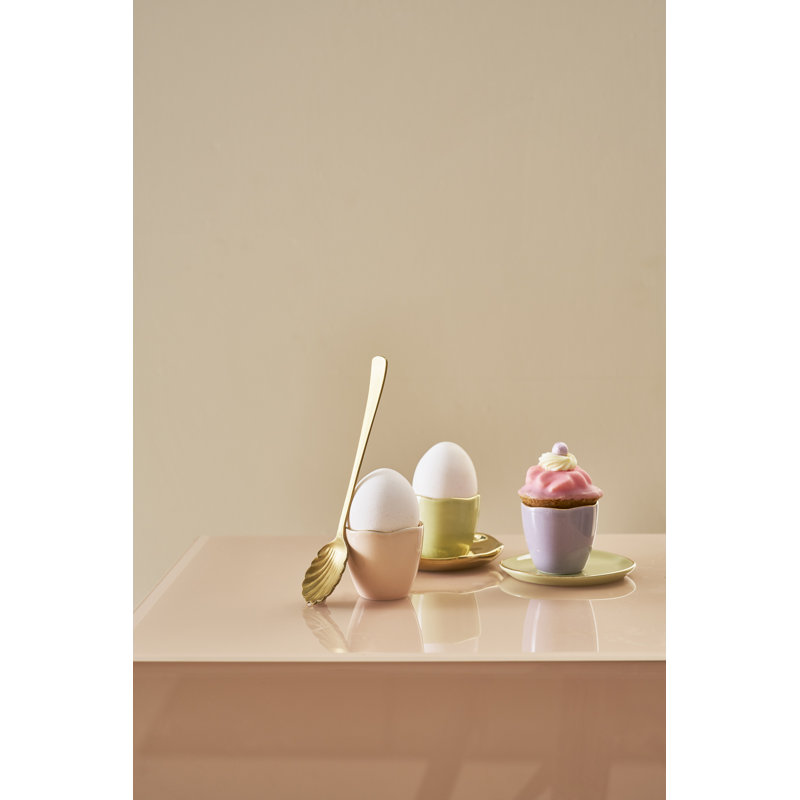 BIDKhome Egg Topper - Set of 2, Purple