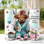 Gobelet 20 oz Highland Cow Mom Life avec couvercle et paille en acier inoxydable Sarcastic
