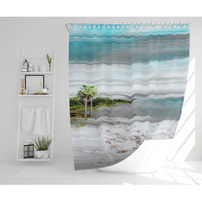 S&B BEACH Designer Shower Curtain