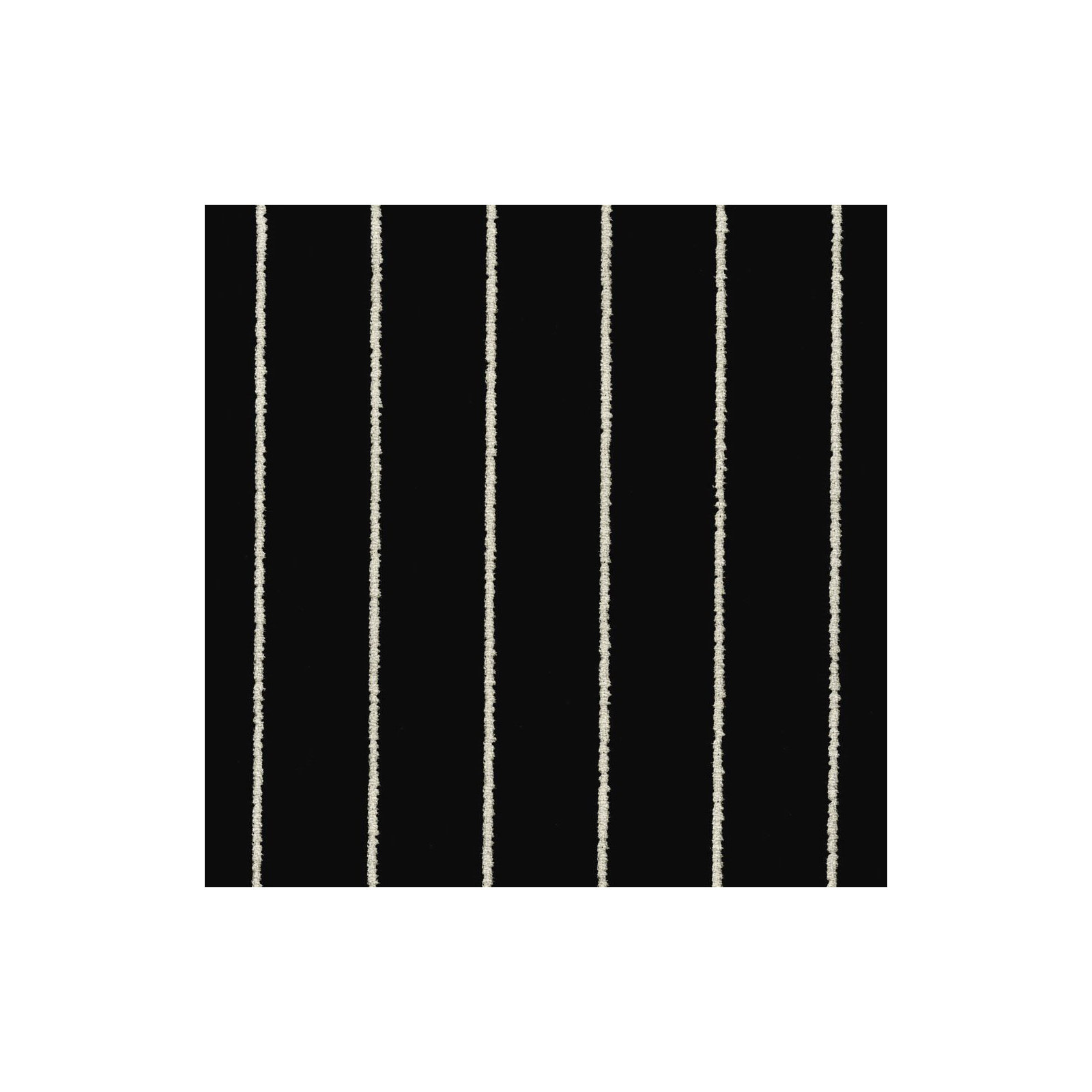 Maxton Striped Throw Pillow, Polyester, Black, Square 20"