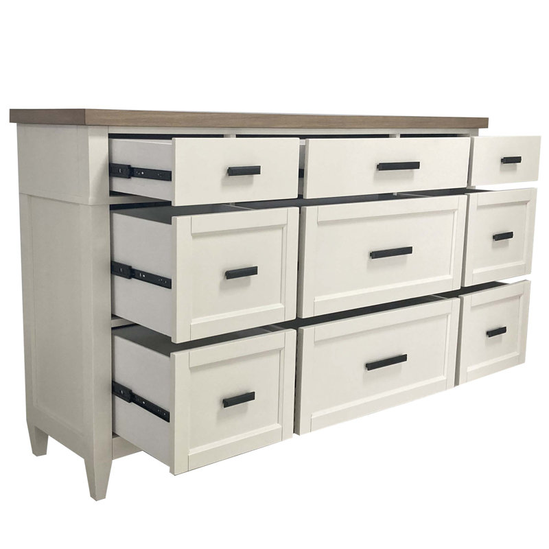 Bankhead Shelter Bed With 2 Nightstands And Dresser With Mirror, Queen, 3 Pcs: Bed, Dresser, Mirror