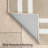 Double Border Machine Tufted Performance Beige/White Rug-64089950