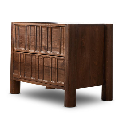 Ezri Nightstand-Cocoa Oak