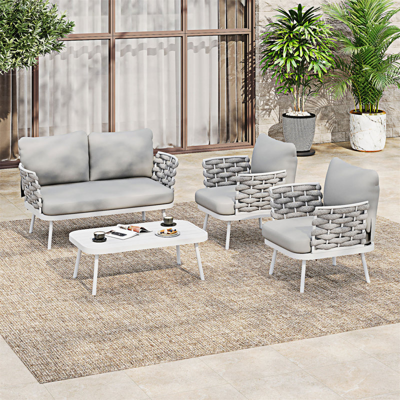 4-Pieces Coversation Set