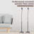 45.6'' Adjustable Height Speaker Stand