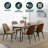 Larenzo 18.7'' H Upholstered Metal Side Chair-484800973