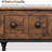 53" Console Sofa Table w/ 3 Drawers,3 Tiers Industrial Wood Entryway Sofa Table w/ Metal Frame, Narrow Long Behind Couch Table,Hallway Table-960586930