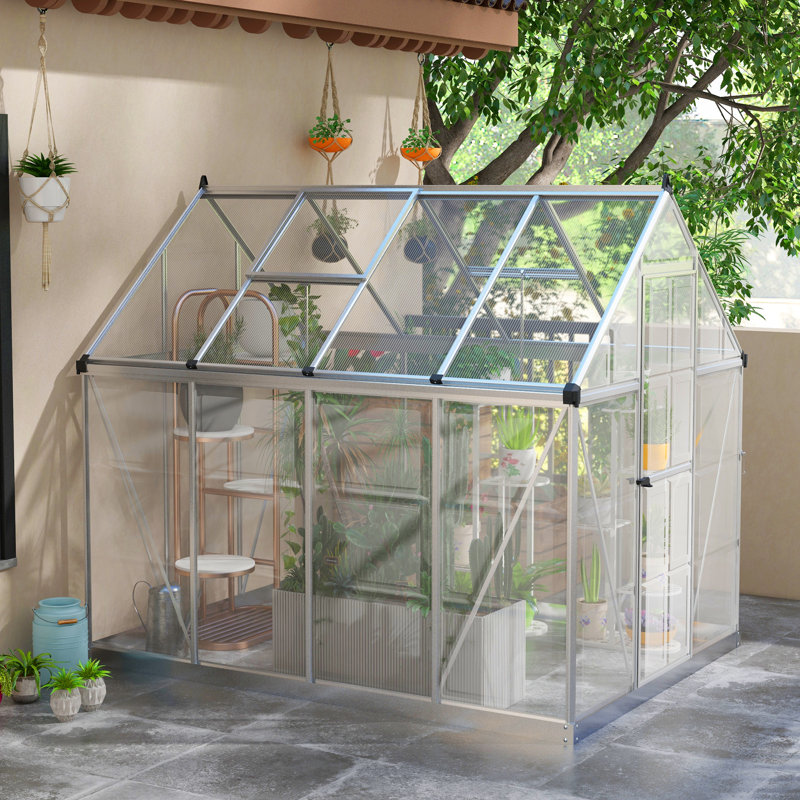 6' W x 8' D Hobby Greenhouse