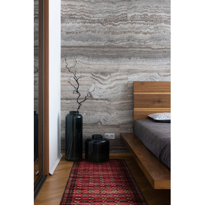 Tapis rouge Baluch 3 pi 3 po x 6 pi 7 po