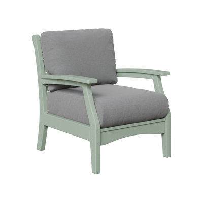 Fauteuil club et coussins Classic Terrace