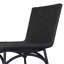 Chaise de salle à manger d'extérieur Worley - charbon rétro-1187947783