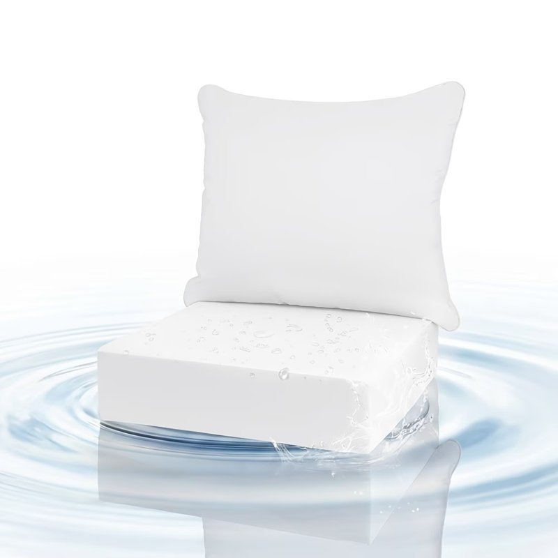 Outdoor Deep Seat Cushion Set Outdoor Patio Chair Cushions, White