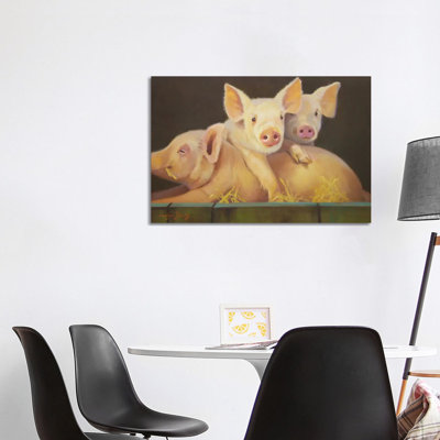 Besotted by Carolyne Hawley - Wrapped Canvas Painting