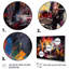 Rock Band In Action II, reproduction d'art sur toile-2066366892-2066366895