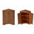 Triangle Bathroom Storage Cabinet With Adjustable Shelves, Freestanding Floor Cabinet For Home Kitchen-1831992849