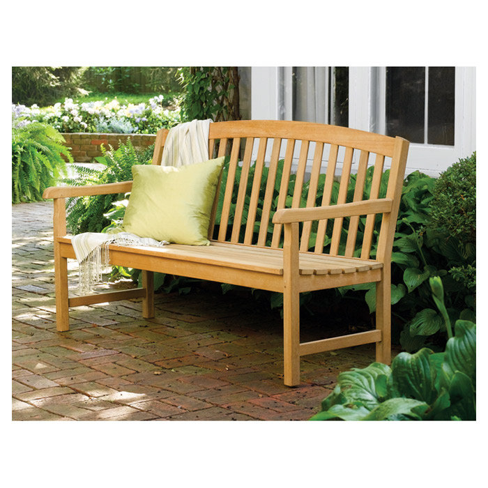 Chadwick Outdoor Bench, 35" x 72" x 26.5"