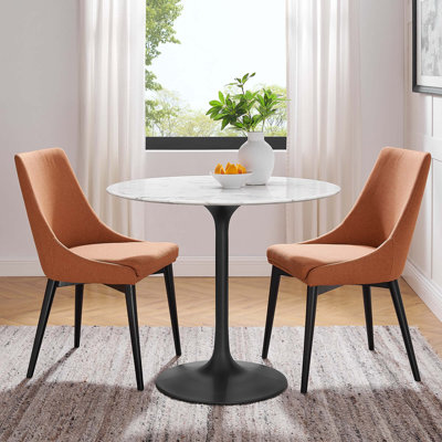 Round Artificial Marble Dining Table by 
