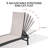Patio Metal Reclining Chaise Lounge With Square Table (Set Of 3)-1317848353