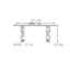 Table de salle à manger évidée unique-1659242328