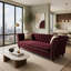 89.5 " Velvet Sofa-1407292062