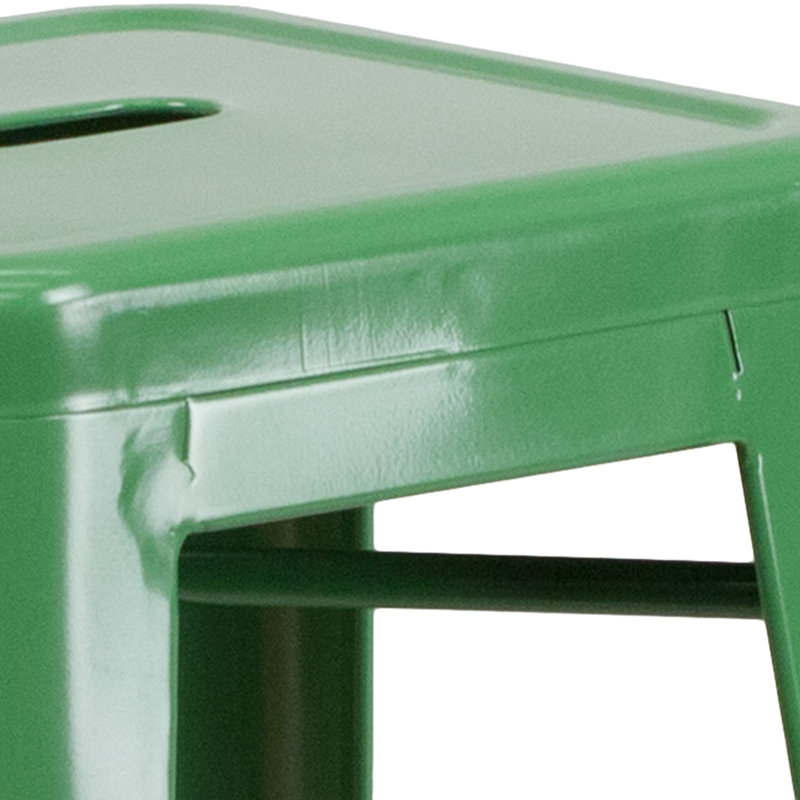 Tabouret Nieva, Vert, Tabouret de bar (siège d’une hauteur de 30 po), 1